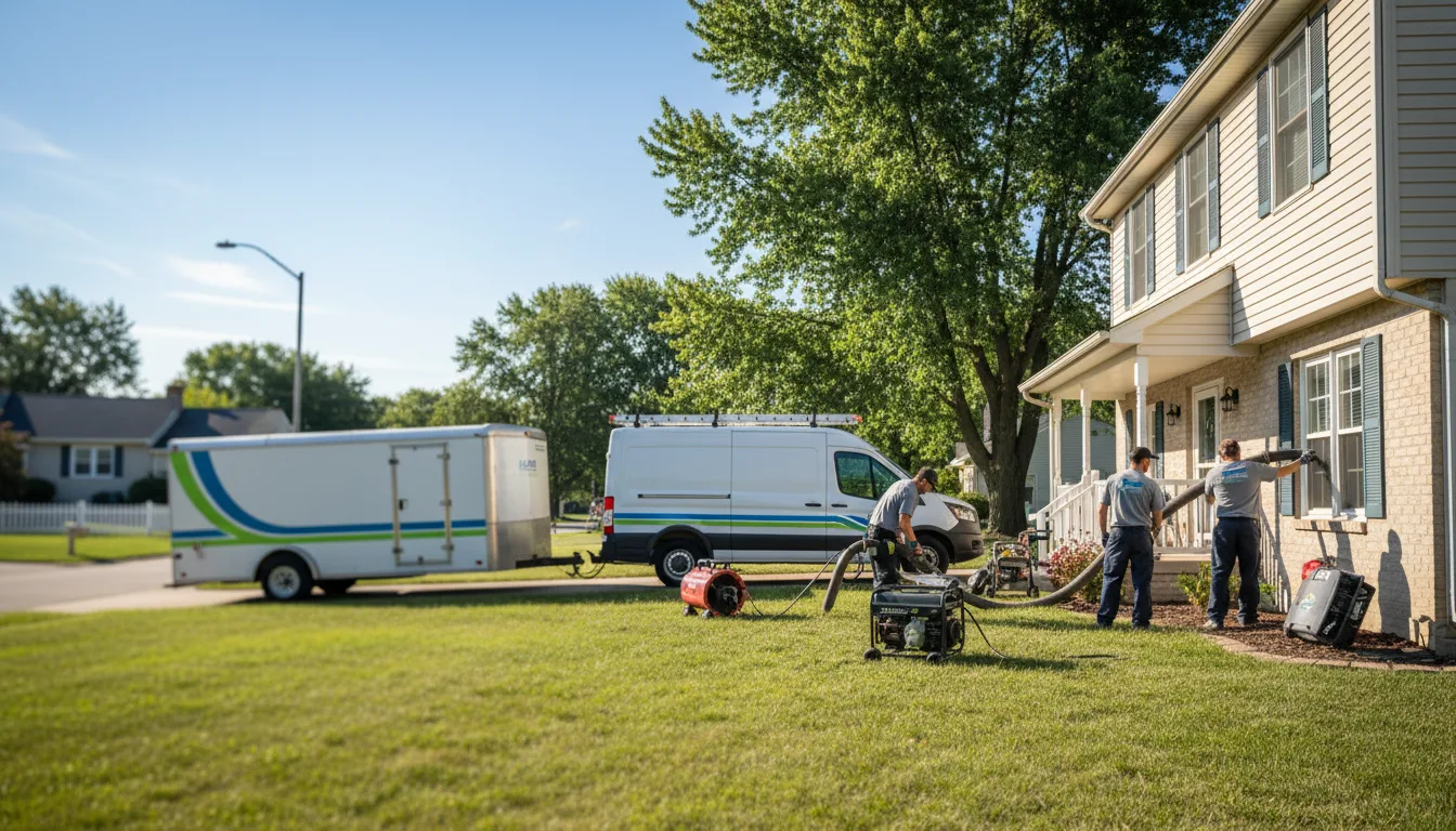 Flooded Basement Restoration And Cleanup With Repair in Dewittville, NY near me